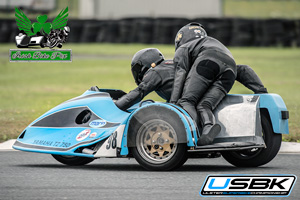 Tony Wheatley sidecar racing at Bishopscourt Circuit