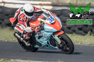 Graham Whitmore motorcycle racing at Kirkistown Circuit