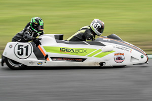 Sam Wright sidecar racing at Mondello Park