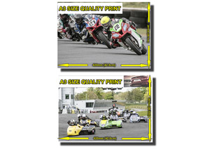 A4 2 Pack Quality Irish Sidecar and motorcycle racing prints for sale