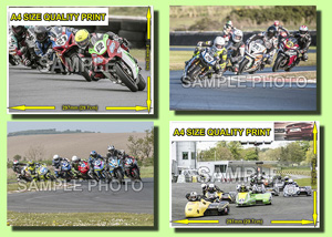4 for price of 3 A4 Quality Irish motorcycle and sidecar racing prints for sale