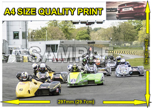 A4 Quality Irish Motorcycle and Sidecar racing prints for sale